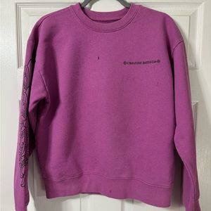 CHROME HEARTS - MATTY BOY SPIDER WEB CREWNECK